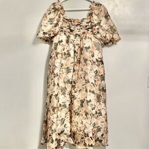 Maternity Melody Maxi Dress - Pleated Top with Pockets!